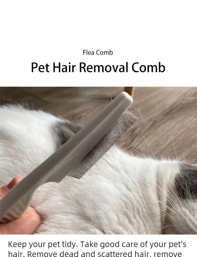 Stainless Steel Flea Comb for Dogs & Cats